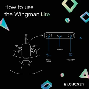 Blowcast Wingman Life automatyczny masażer z mocnym ssaniem - 8