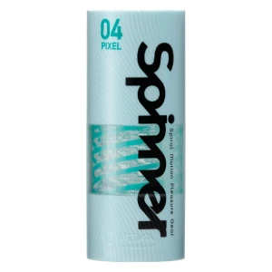 Tenga Spinner 04 Pixel masażer z unikalną wkładką spiralną - 3