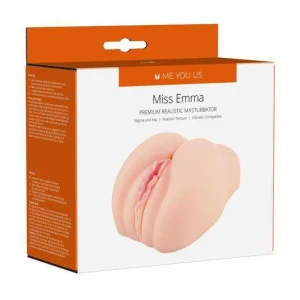 Me You Us Miss Emma realistyczny masażer z dwiema dziurkami - 2