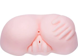 Double Pleasure Flesh wibrujący masażer realistyczny