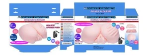 Double Pleasure Flesh wibrujący masażer realistyczny - 4