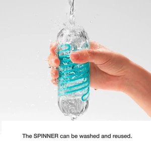 Tenga Spinner Tetra przezroczysty masażer z wbudowaną cewką - 7
