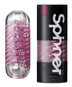 Tenga Spinner Shell masażer neutralny – obrotowy, przezroczysty - 6