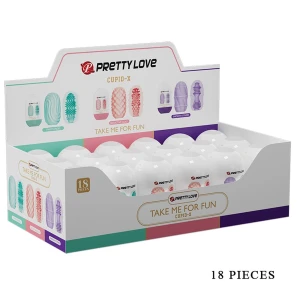 Pretty Love Cupid X masażer z innowacyjnymi teksturami