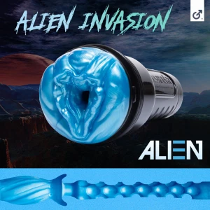 Fleshlight masażer Freaks Alien Blue Metallic - 5