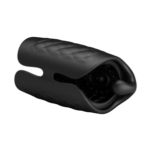 Pretty Love Black Glans Trainer - wibrujący masażer - 8