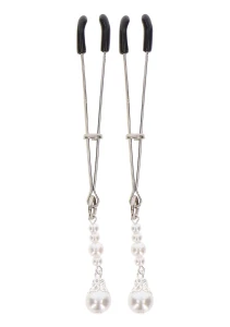 Tweezers With Pearls Silver - 1
