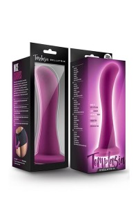 TEMPTASIA dildo z przyssawką do stymulacji prostaty – 15,8 cm, śliwkowe, ultra miękkie - 1