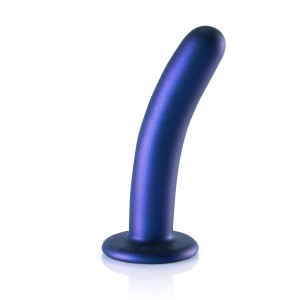 Ouch! dildo punkt G – 14,5 cm, metaliczne - 5
