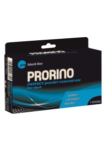 Prorino Black Line tabletki na potencję, żeń-szeń i miłorząb – 10 szt. - 1