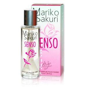 Mariko Sakuri feromony damskie, luksusowa formuła z kwiatowym zapachem – 50ml