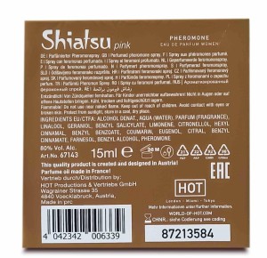 SHIATSU feromony damskie, perfumy z feromonami, zmysłowy zapach – 15ml - 7