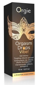 ORGIE Orgasm Drops Vibe żel stymulujący – uczucie wibracji, 15 ml - 1