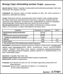 Women Energy suplement dla kobiet – naturalny, 5 kapsułek - 2