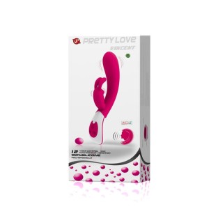 Pretty Love Vincent wibrator króliczek 12 funkcji sterowanie głosem - 10