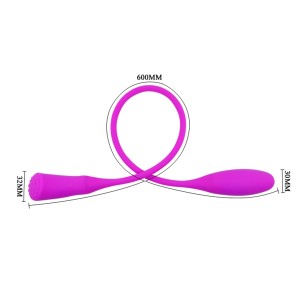 Pretty Love Snaky Vibe wibrator dla par z 7 funkcjami wibracji - 2
