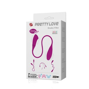 Pretty Love Snaky Vibe wibrator dla par z 7 funkcjami wibracji - 6