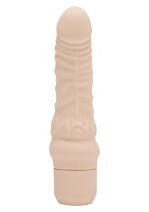 Silicone wibrator punktu G mocne wibracje - jasny odcień - 3