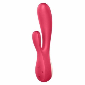 Satisfyer Mono Flex - wibrator sterowany telefonem czerwony - 3