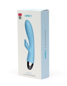 Leten wibrator łechtaczki mocne wibracje - turkusowy, wodoodporny - 1