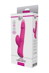 Vibes of Love wibrator łechtaczki z funkcją grzania – magenta - 1