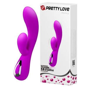 PRETTY LOVE wibrator punktu G podwójne silniki - USB ładowanie - 1