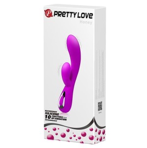 PRETTY LOVE wibrator punktu G podwójne silniki - USB ładowanie - 10