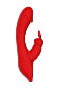 RED REVOLUTION wibrator łechtaczki mocne silniki – Artemis króliczek - 5