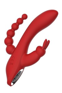 RED REVOLUTION wibrator łechtaczki mocne wibracje - wygięty trzon - 3