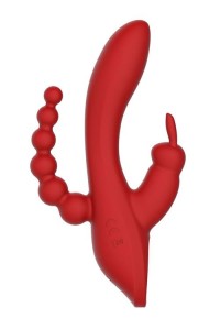 RED REVOLUTION wibrator łechtaczki mocne wibracje - wygięty trzon - 4