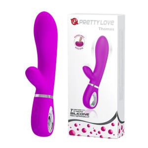 Pretty Love wibrator punktu G 7 funkcji - fioletowy USB - 1