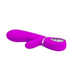 Pretty Love wibrator punktu G 7 funkcji - fioletowy USB - 4