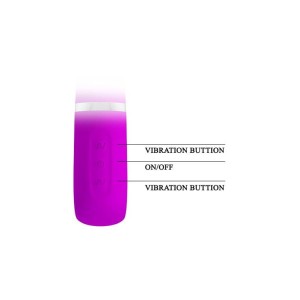 Pretty Love wibrator punktu G 7 funkcji - fioletowy USB - 5