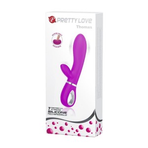 Pretty Love wibrator punktu G 7 funkcji - fioletowy USB - 8