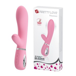 Pretty Love wibrator punktu G 7 funkcji - różowy USB - 1