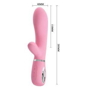 Pretty Love wibrator punktu G 7 funkcji - różowy USB - 5