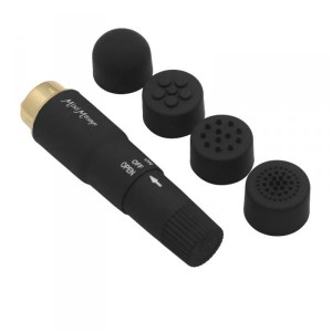 Toyz4Lovers mini wibrator kompaktowy - 4 nasadki - 2
