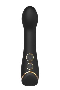Dream Toys wibrator punktu G mocny silnik - czarny ze złotymi akcentami - 5