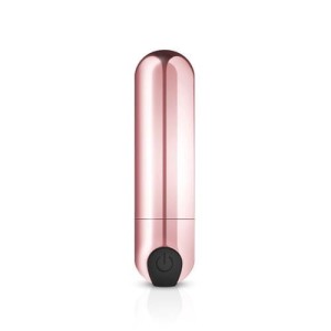 Rosy Gold mini wibrator kompaktowy - różowo-złoty - 1