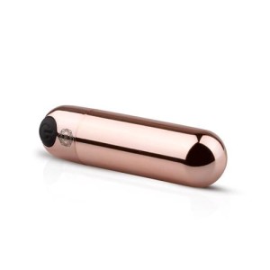 Rosy Gold mini wibrator kompaktowy - różowo-złoty - 2