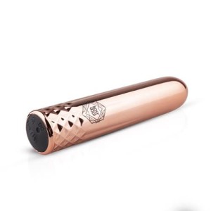 Rosy Gold mini wibrator kompaktowy - różowy - 2