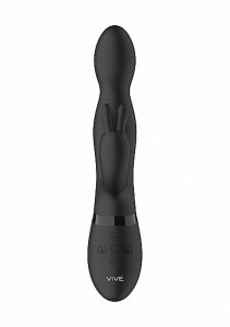 Niva wibrator łechtaczki 360° obrót - czarny, wodoodporny - 8
