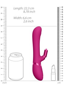 ETSU wibrator łechtaczki mocne silniki – różowy, wodoodporny - 8