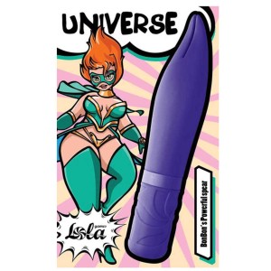 Universe mini wibrator z 10 trybami - kobaltowy kolor - 3