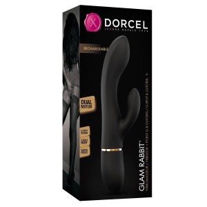 GLAM RABBIT wibrator łechtaczki silne wibracje - wodoodporny, USB, 10 trybów - 5