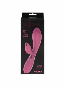 Indeep wibrator łechtaczki 10 trybów wibracji – magenta - 4