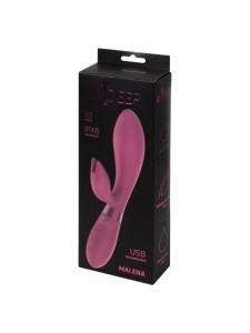 Indeep wibrator łechtaczki 10 trybów wibracji – magenta - 5