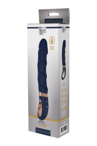 Goddess Collection wibrator punktu G z funkcją grzania - ciemnoniebieski - 1
