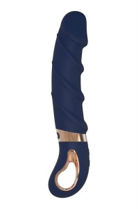 Goddess Collection wibrator punktu G z funkcją grzania - ciemnoniebieski - 3