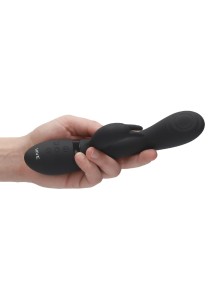 Cato wibrator łechtaczki z funkcją orgazmu – czarny, wodoodporny - 8
